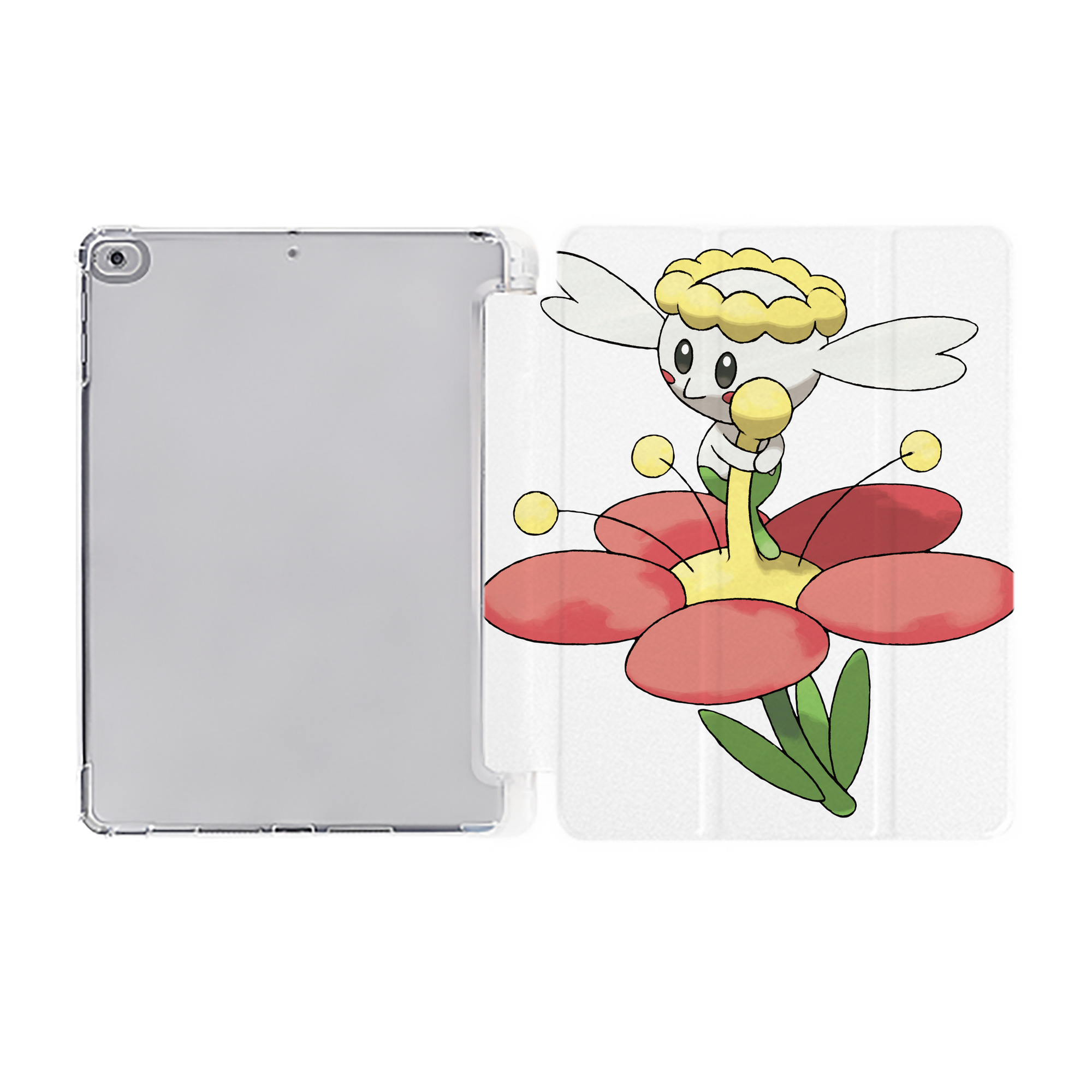 （画像用） ポケットモンスター Pokémon IPad ケース ペン収納付き 三つ折りスタンド PUレザー×シリコン 対応機種9.5/10.5/10.9インチ